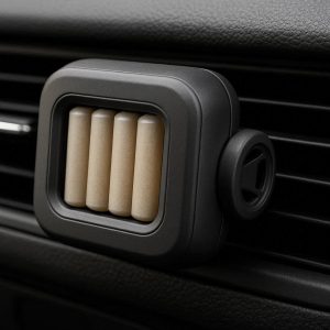 25 Long Lasting Car Air Freshener Vent Clip with Refillable Cartridges