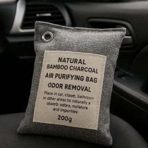 27 Natural Bamboo Charcoal Air Purifying Bag for Car Odor Removal
