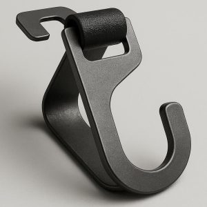 2 Heavy Duty Metal Car Seat Hook for Grocery Bags and Purses