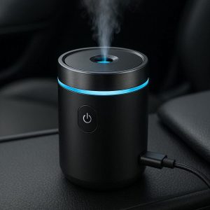 26 Premium Car Diffuser with USB Charging and LED Mood Light
